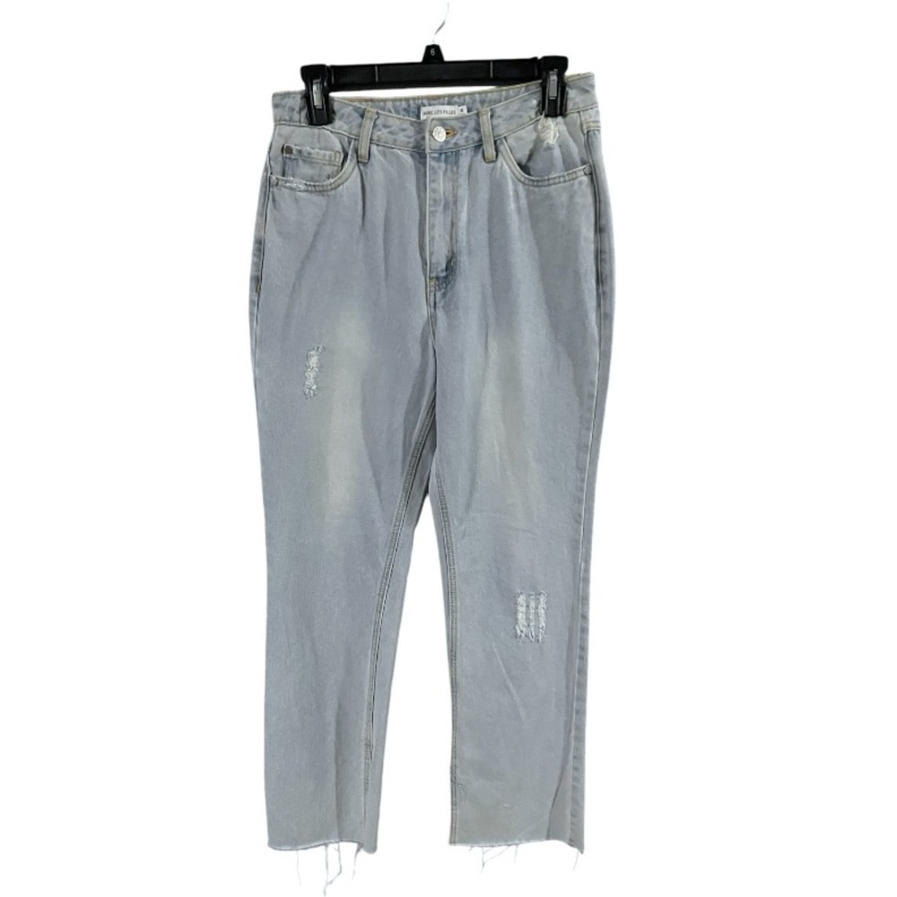 NWOT AVEC LES FILLES Distressed Frayed Hem Jeans Women's 28